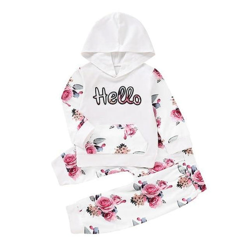 Hello Hooded Set