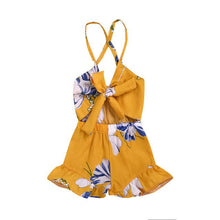 Iris Mustard Romper